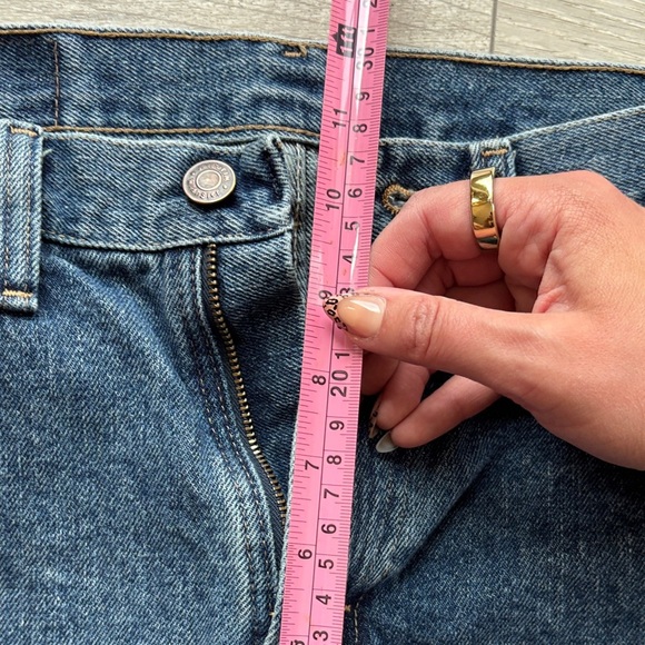 Men's Wranglers Dark Blue Straight Jeans - Picture 3 of 7